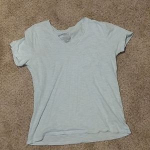 A time and tru striped m t-shirt